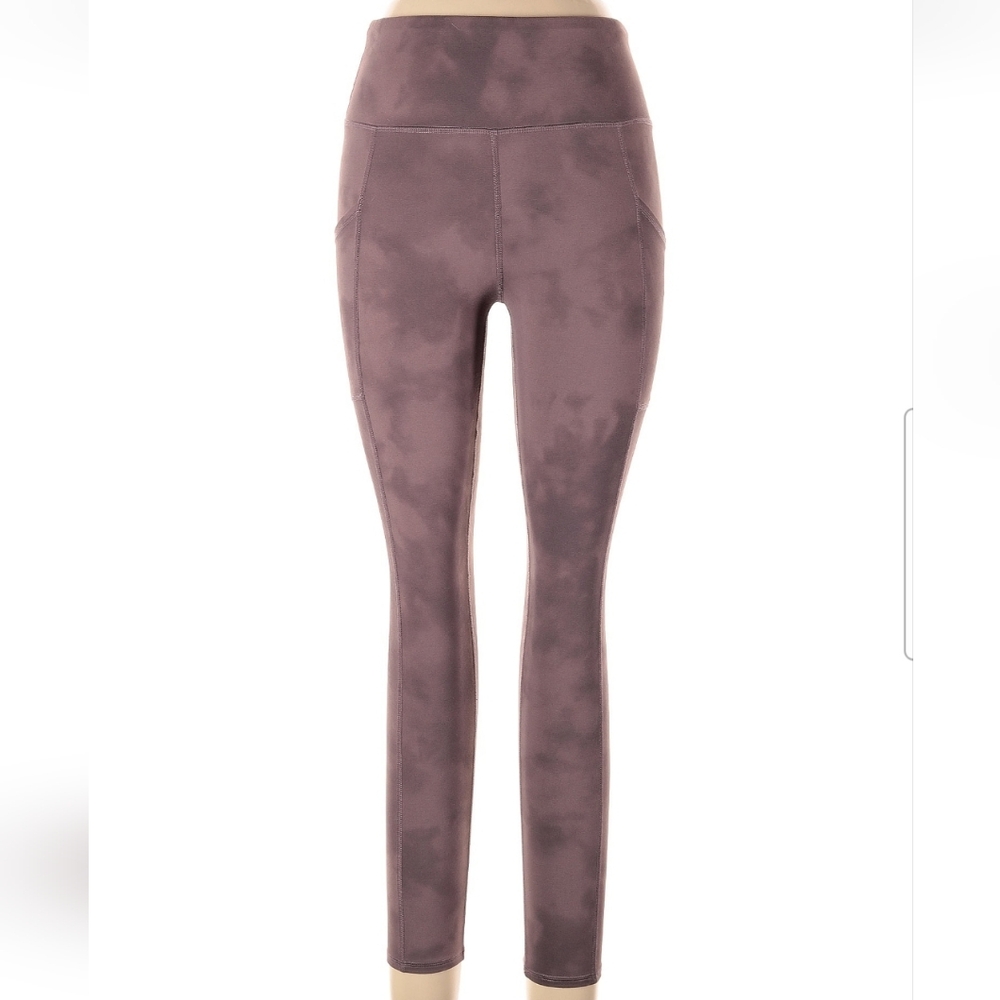 Maurices Velvet Leggings in Dusty Mauve